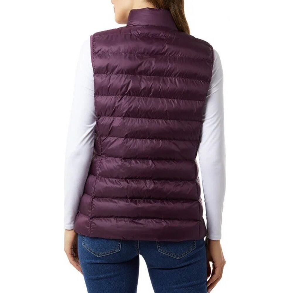 32 Degrees Heat Womens XL Lightweight Packable Puffer Vest Burgundy - Picture 3 of 8